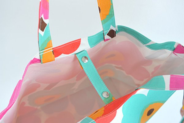 画像2: Marimekko マリメッコ ウニッコ Kamilla トートバック (2)