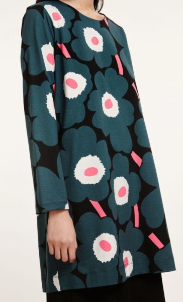 画像3: Marimekko マリメッコ  Taria / Pieni Unikko ワンピース (3)