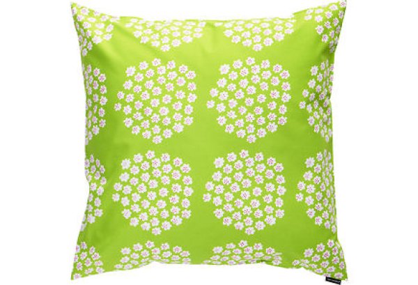 画像5: フィンランド限定 Marimekk マリメッコ puketti プケッティ クッションカバーGreen (5)