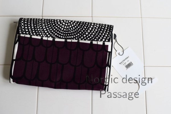 画像3: [レア] Marimekko マリメッコ  Kippis キッピス CLUTCH BAG クラッチバック (3)