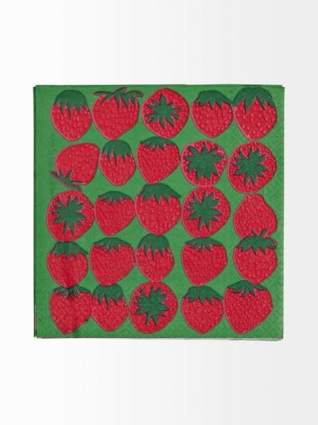 画像2: Marimekko マリメッコ MUMMOLAN MARJAT  ペーパーナプキン  Mサイズ (2)