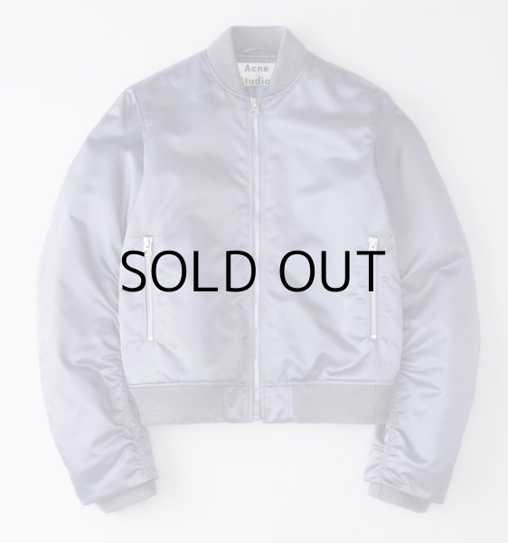 画像2: Acne Studios アクネ ストゥディオズ  Leia Bomber ジャケット lilac (2)