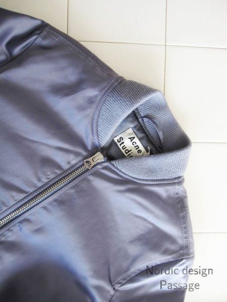 画像3: Acne Studios アクネ ストゥディオズ  Leia Bomber ジャケット lilac (3)