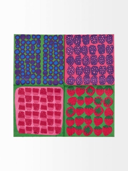 画像3: Marimekko マリメッコ MUMMOLAN MARJAT  ペーパーナプキン  Mサイズ (3)