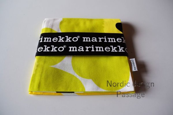 画像4: 限定  Marimekk マリメッコ Pieni Unikko ピエニ ウニッコ クッションカバー Yellow (4)