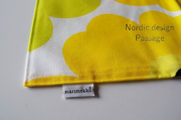 画像3: 限定  Marimekk マリメッコ Pieni Unikko ピエニ ウニッコ クッションカバー Yellow (3)