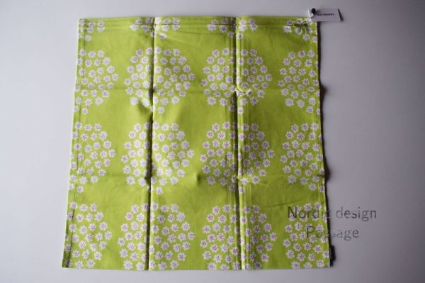 画像2: フィンランド限定 Marimekk マリメッコ puketti プケッティ クッションカバーGreen (2)