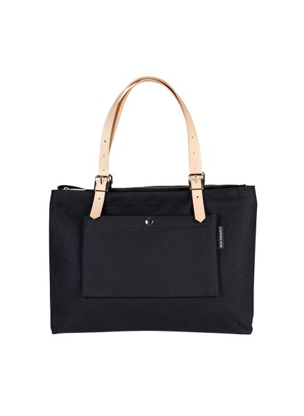 画像1: 日本発送   Marimekko マリメッコ トートバック Alma ブラック (1)