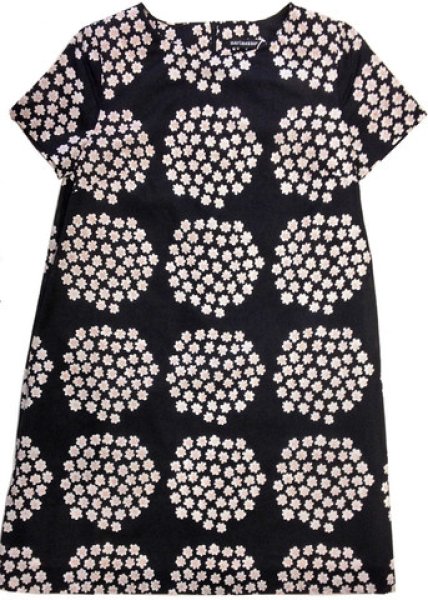 画像2: [親子コーデ] Marimekko マリメッコ puketti pembe - kukikas dress ワンピース  (2)