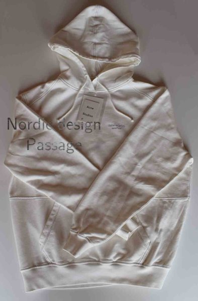 画像2: Acne  STUDIOS (アクネ)  パーカー・フーディ  Acneロゴ  ホワイト (2)