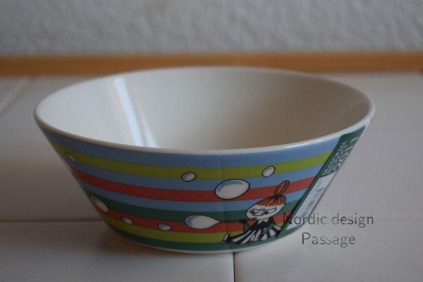 画像2: [廃盤] 2011年 サマー 限定 ARABIA アラビア ムーミン Soap Bubble ソープバブル Bowl ボウル  (2)