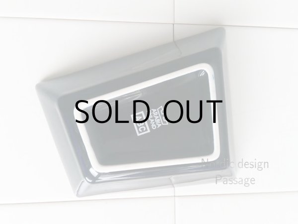 画像3: [ 国内発送 ] ヴィンテージ　ARABIA アラビア ABC  Navy Plate プレート  (3)