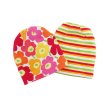 画像10: marimekko (マリメッコ) ウニッコ Unikko ロンパース 2枚 × 帽子 2枚セット  (10)