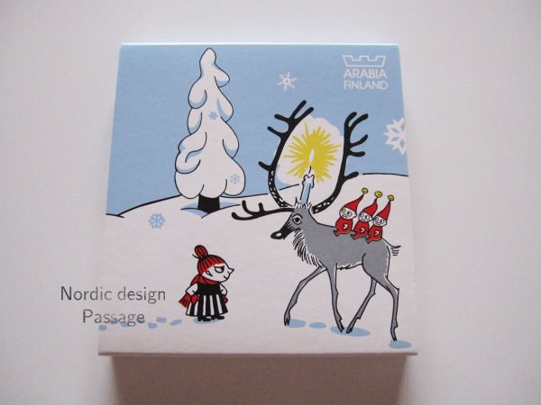 画像6: 廃盤 ARABIA アラビア ムーミン 2012年 クリスマス限定 オーナメント2個 set  (6)