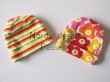 画像8: marimekko (マリメッコ) ウニッコ Unikko ロンパース 2枚 × 帽子 2枚セット  (8)