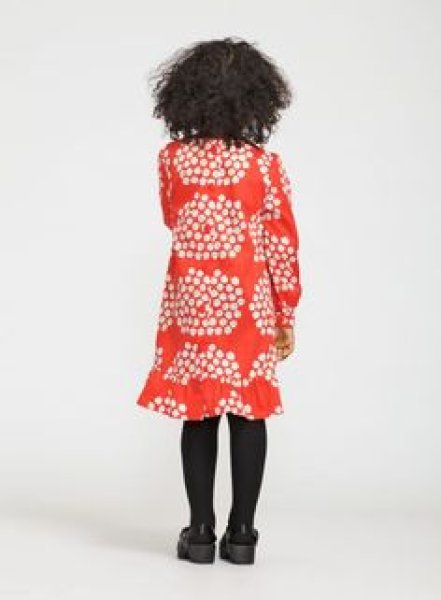画像3: [親子コーデ] Marimekko マリメッコ puketti pembe - kukikas dress ワンピース  (3)