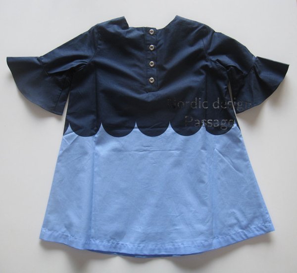 画像2: [親子コーデ] Marimekko マリメッコ Lanketti / Lilian -palloutua ワンピース (2)