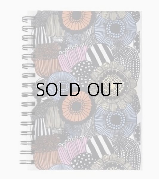 画像1: [日本未入荷] Marimekko マリメッコ　Siirtolapuutarha　シイルトラプータルハ　リングノート  (1)