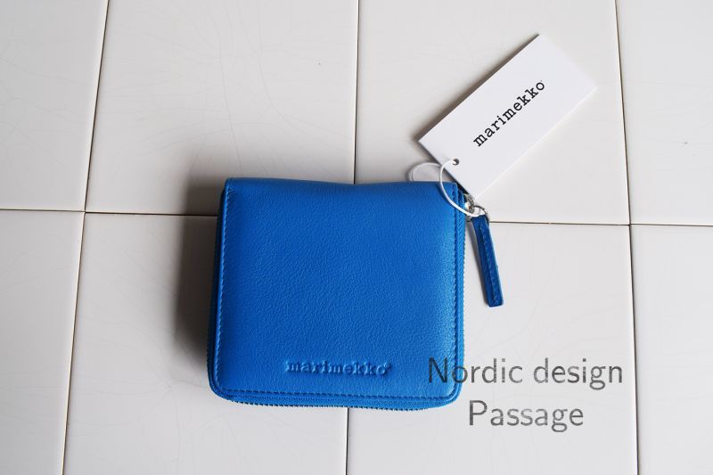 Marimekko マリメッコ Kuopus 財布 Blue - Nordic Design Passage